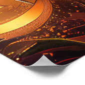 Beagle Halloween Spooky Poster (Hoek)