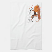 Beagle Halloween Theedoek (Verticaal)