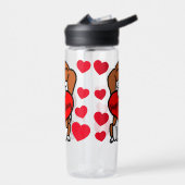 Beagle Happy Birthday Hondenliefhebber Waterfles (Links)