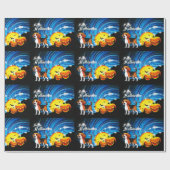 Beagle Happy Halloween Cadeaupapier (Vlak)