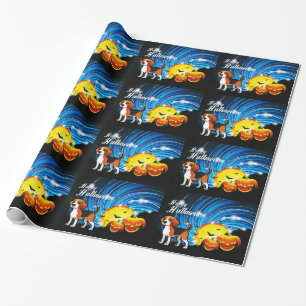 Beagle Happy Halloween Cadeaupapier