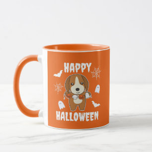 Beagle Happy Halloween Dog Costume Mok