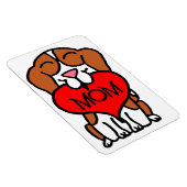 Beagle Heart mama Magneet (Rechterzijde)