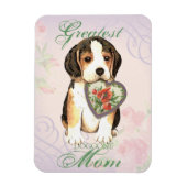 Beagle Heart mama Magneet (Verticaal)