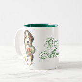Beagle Heart mama Tweekleurige Koffiemok (Voorkant links)