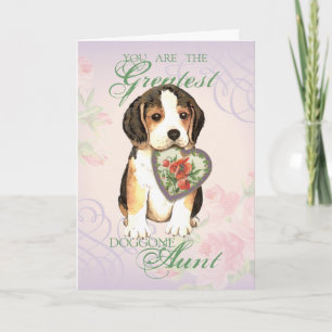 Beagle Heart Tunt Kaart