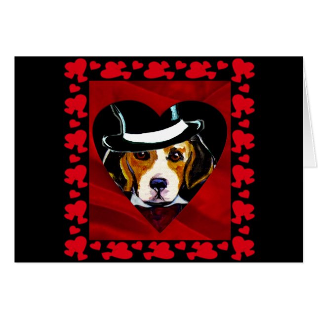 Beagle Hearts (Voorkant Horizontaal)