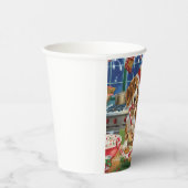 Beagle Holiday Baking: Feestelijke Kerst Papieren Bekers (Rechts)