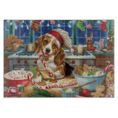 Beagle Holiday Baking: Feestelijke Kerst Snijplank (Voorkant)