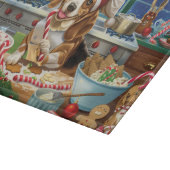 Beagle Holiday Baking: Feestelijke Kerst Snijplank (Hoek)