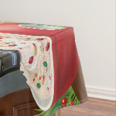 Beagle Holiday Baking: Feestelijke Kerst Tafelkleed (Voorbeeld)