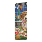 Beagle Holiday Baking: Feestelijke Kerst Thermosbeker (Gedraaid links)