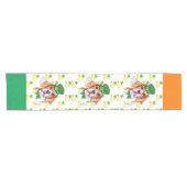 Beagle Holiday Home Decor St Patricks Day Korte Tafelloper (Horizontaal)