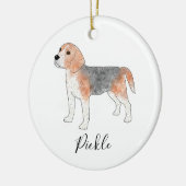 Beagle Holiday Ornament (Links)