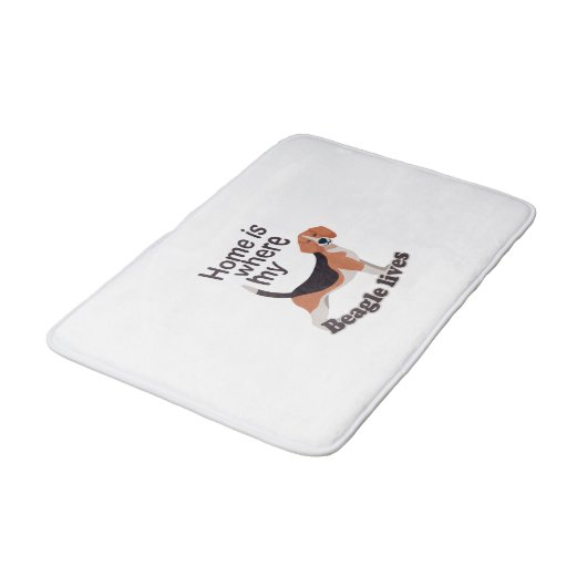 Beagle Home Badmat (Gekanteld)