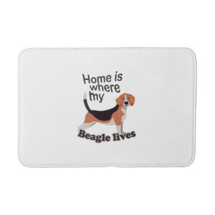 Beagle Home Badmat