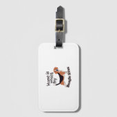 Beagle Home Bagagelabel (Voorkant (verticaal))