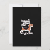 Beagle Home Notitiekaartje (Voorkant)