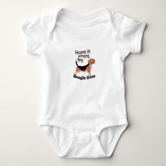 Beagle Home Romper (Voorkant)
