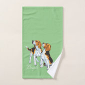 beagle hond bad handdoek (Handdoek)