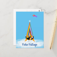 Beagle hond bllChristmas