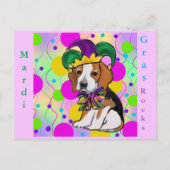 Beagle-hond Briefkaart (Voorkant)