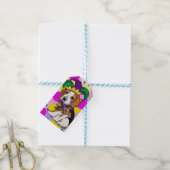 Beagle hond cadeaulabel (Met Touw)