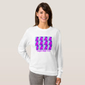 beagle hond collage (beagle dogs rock) t-shirt (Voorkant volledig)