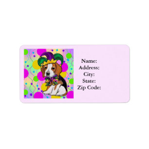 Beagle hond etiket