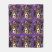 Beagle hond fleece deken (Voorkant)