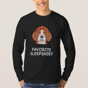 Beagle Hond Honden Nap Slapen Slaap Pyjama Pyjama T-shirt
