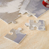 Beagle Hond Kerst Feestelijk Legpuzzel (Zijkant)
