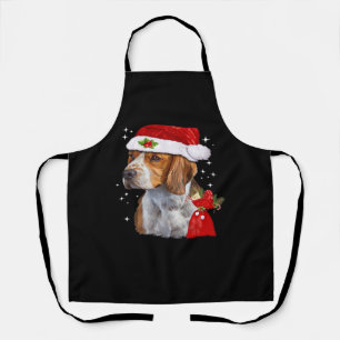 Beagle hond kerst T-shirt hond familie kerst Schort
