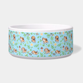 Beagle Hond Kom Spring Bloem Kawaii Huisdier Ontwe