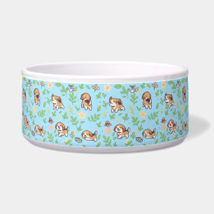 Beagle Hond Kom Spring Bloem Kawaii Huisdier Ontwe