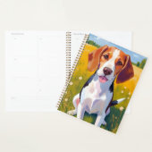 Beagle-hond kunstschilderij planner (Display)