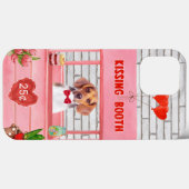 Beagle-hond kusstand op Valentijnsdag Case-Mate iPhone Case (Achterkant (horizontaal))