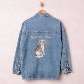 Beagle Hond Moeder Denim Jas Denim Jacket (Hangar)