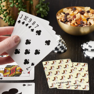 Beagle-hond ontwerp elke kleur achtergrond pokerkaarten