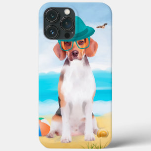 Beagle Hond Op Strand Case-Mate iPhone Case