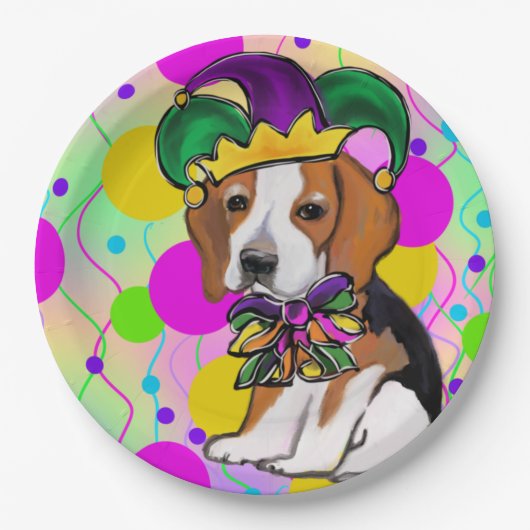 Beagle-hond Papieren Bordje (Voorkant)
