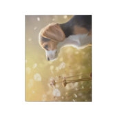 Beagle Hond Pet Dier Rustig Vreedzaam Notitieblok (Linkerzijde)