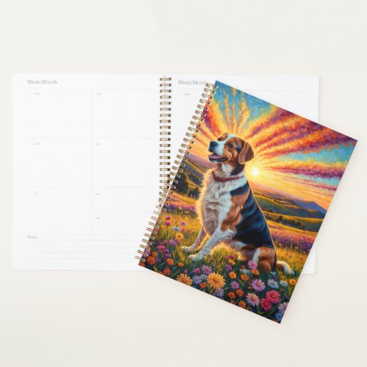 Beagle hond planner (Display)
