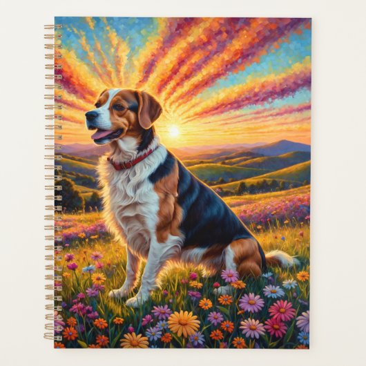 Beagle hond planner (Voorkant)