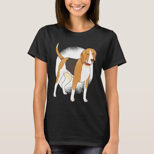 Beagle hond t-shirt (Voorkant)