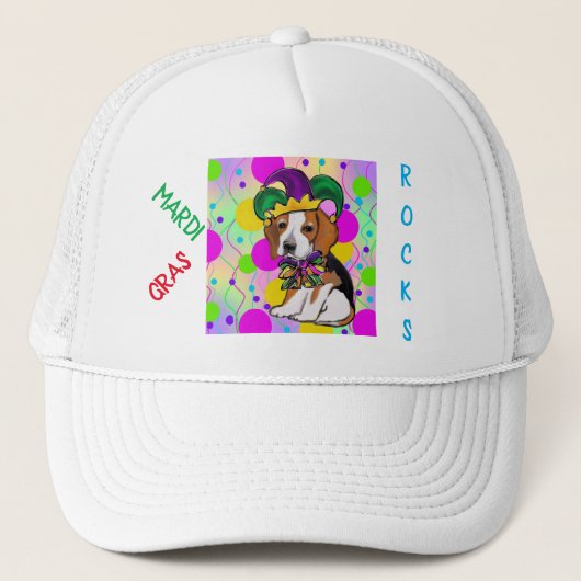 Beagle hond trucker pet (Voorkant)