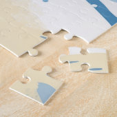 Beagle Honden Kerst Sneeuw Vakantie Legpuzzel (Zijkant)