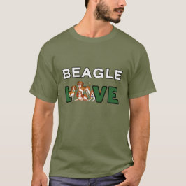 Beagle Honden Liefde Familie Huisdieren Jacht Hond T-shirt
