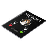 Beagle Hondenliefhebber Best Beagle roept op en ik Notitieboek (Linkerzijde)