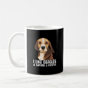 Beagle Hondenliefhebbers/Funny Beagle Koffiemok